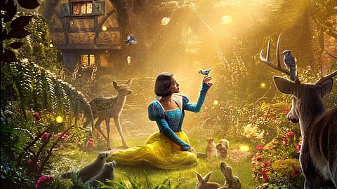 A still from Snow White's live action version