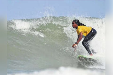 Kamali in action