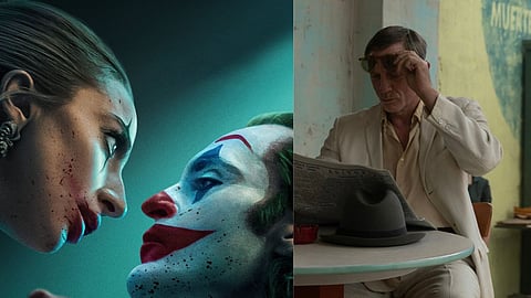 Lady Gaga and Joaquin Phoenix in Joker 2 (L); Daniel Craig in Queer (R)