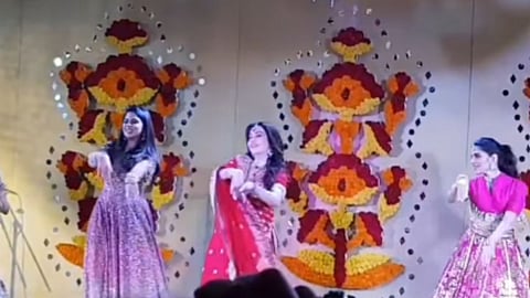 A snap from the performance