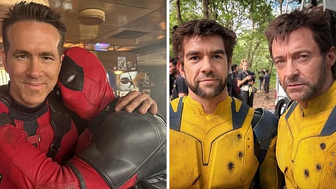 In Frame: Ryan Reynolds, Alex Kyshkovych, Daniel Stevens and Hugh Jackman 