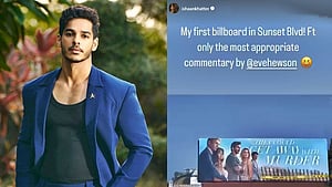 Ishaan Khatter is ecstatic as he gets featured first time on billboard in LA