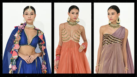 Festive glamour unleashed: Rishi & Vibhuti's 'Shudh Desi Romance' collection blends classic craftsmanship with modern elegance