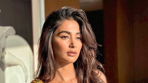 sachin and babi light blue dress Pooja Hegde's red cut-out gown serves as evidence of her ultra-chic fashion  choices : Bollywood News main image 0