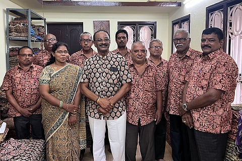In Frame: Dr Durga Nageshwar Rao and his team at Pedana in Machilipatnam