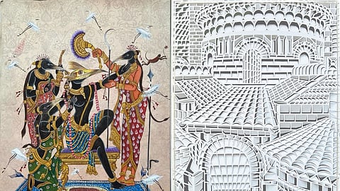 Artworks from the exhibition