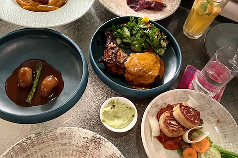 In Frame: Food spread at Una Villa 