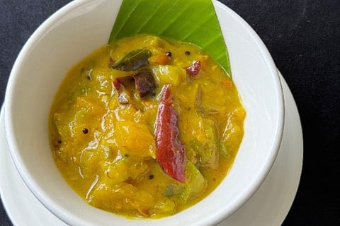 Pineapple Pachadi (Pickle)