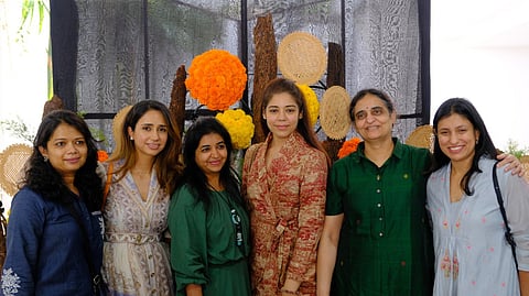 L- R - Chitra Badruka, Shreya Lalwani, Sheetal Tibrewala, 
Laveena Ramnani, Dr Sivaranjani Santosh and Bhargavi Reddy