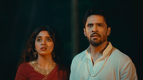 A still from the music video 