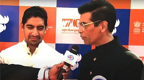 Ayan Mukerji and Karan Johar 
