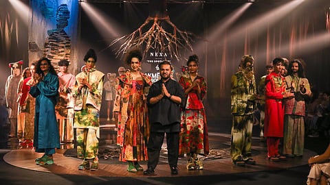 Ankur on the runway