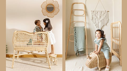 Rattan pieces