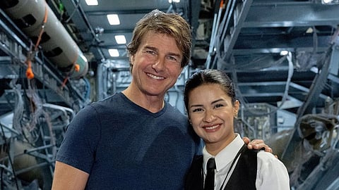 Tom Cruise and Avneet Kaur 