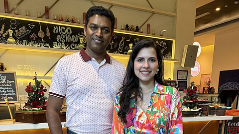 Vineesh and Paloma