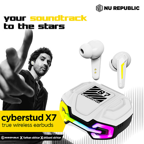 Nu Republic launches Cyberstud X7 ANC True Wireless Earbuds