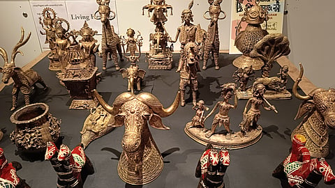 Artefacts on display 