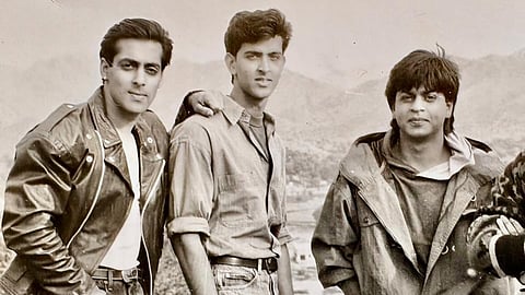 Salman Khan, Hrithik Roshan and Shah Rukh Khan 
