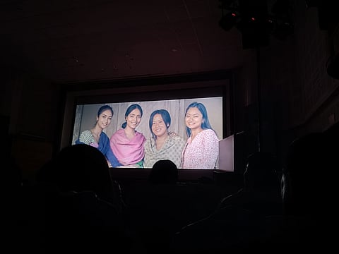 Still from the opening film Bibi Binanao 