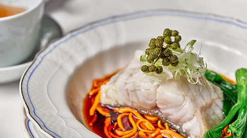 A dish from the menu 