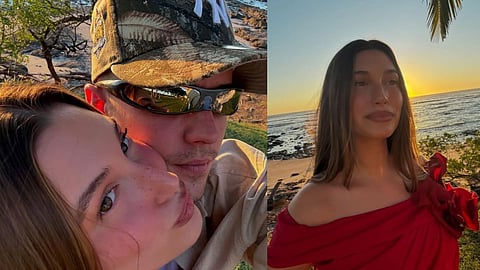 Justin and Hailey Bieber 