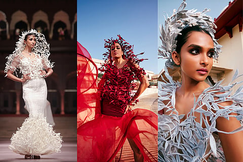 Vaishali S is glamorously merging all things handcrafted with everything luxe in her latest collection 