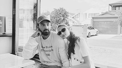 Athiya Shetty and KL Rahul 