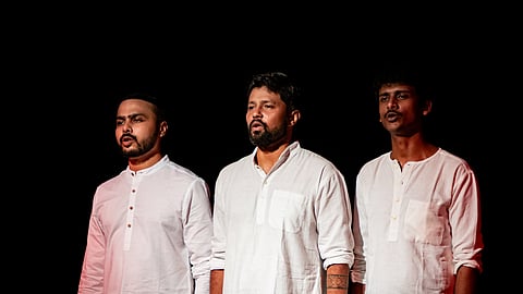 Actors on stage