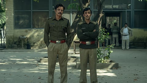 Rahul Bhat and Zahan Kapoor in Black Warrant (L to R) 