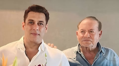 Salman Khan and Salim Khan 