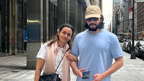 Namrata Shirodakar and Mahesh Babu 
