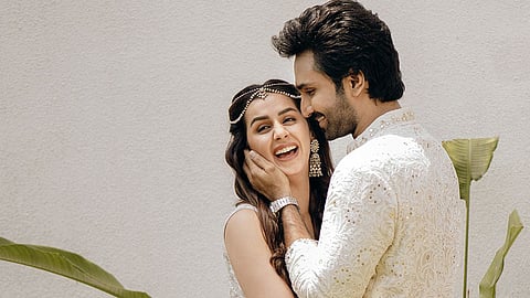 Nikki Galrani and Aadhi Pinisetty
