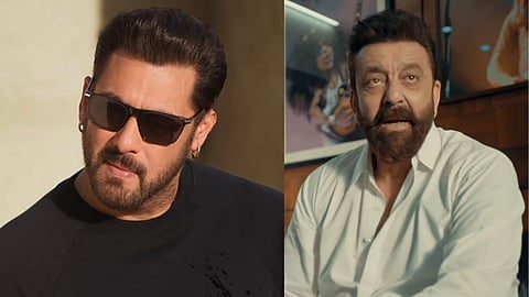 Salman Khan and Sanjay Dutt 