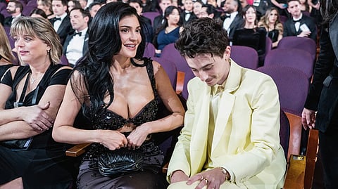 Kylie Jenner wore a Miu Miu gown to this year’s Oscars