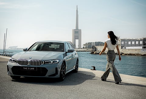 The new BMW 3 LWB