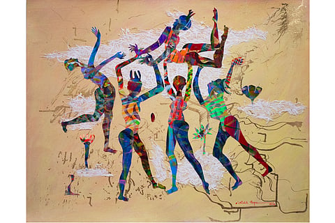 Aditi Hazra unveils her new show Interweave at Gallery Time and Space in Bengaluru