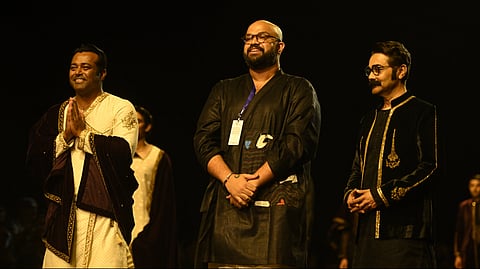 Designer Abhisek Roy had an impressive debut at LFWxFDCI ramp with Nawabs of Bengal