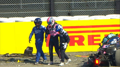 Jack Doohan crashes in FP2 at Japanese GP, causes red flag at Suzuka