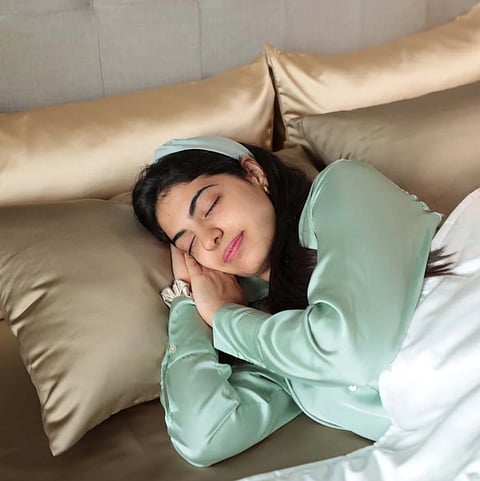 Satin pillow covers