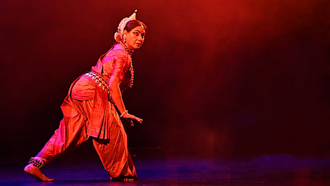Aruna Mohanty presenting Eka Prashana (Ashwathama's story)