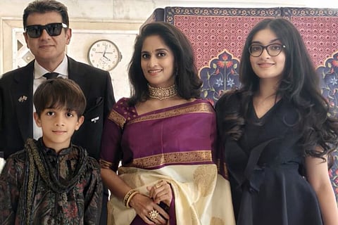 Ajith with family