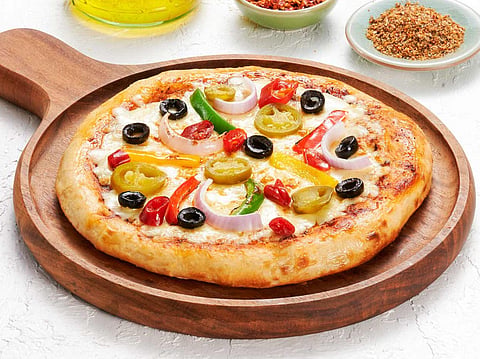 Veg Bonanza pizza