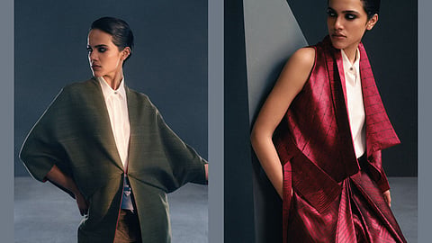 Payal Khandwala’s latest release is a saga in handwoven silk