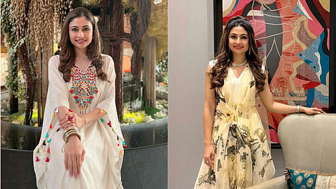 Devangi Nishar Parekh makes her Cannes 2025 debut with a stunning Rimzim Dadu saree