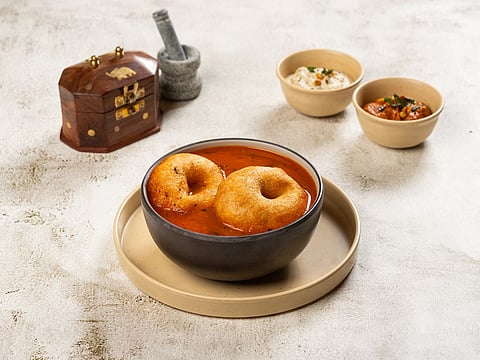 The perfect spot for Sambar vada 