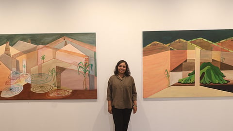 Rupali Patel's work 'If we opened people up, we’d find landscapes' focuses on the landscape of women’s bodies 