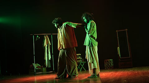 A still from the contemporary dance production