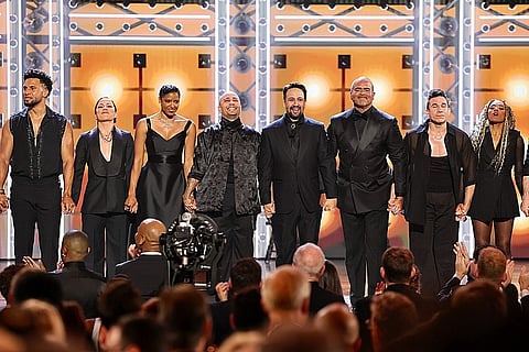 The OG Hamilton cast reunites for a 10-year Tony tribute and it made us helpless (in a good way) 