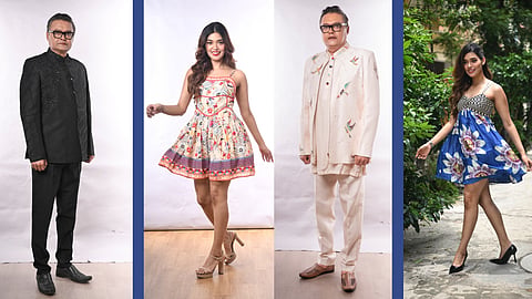 Debutante Hiya Chatterjee’s fashion-forward Father’s Day exclusive interview with dad Saswata Chatterjee