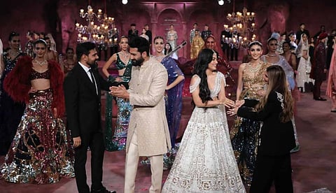 India Couture Week 2024 saw Vicky Kaushal and Rashmika Mandanna turn showstoppers for Falguni and Shane Peacock